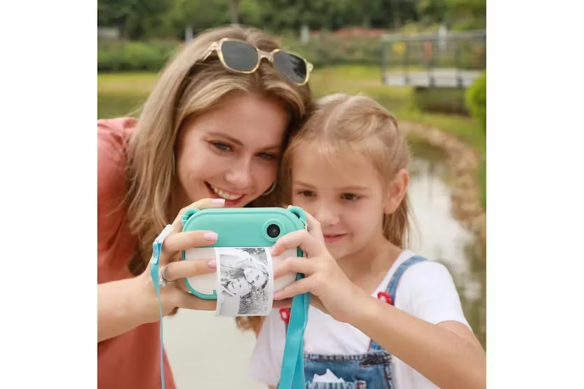 MyFirst Camera Insta 2 Instant Print Camera & Thermal Printer with Paper Refills | Blue