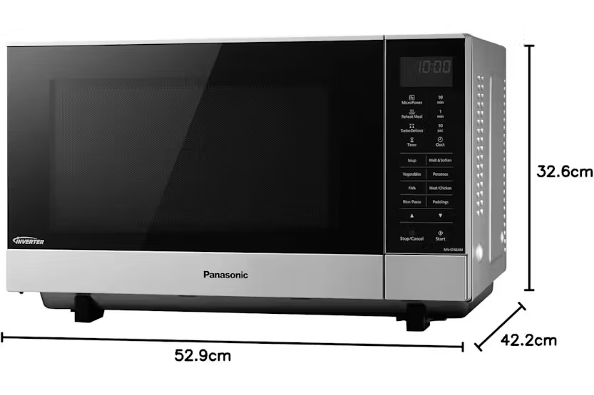 Panasonic | Standard Flatbed Microwave | 27l 1000w | MICR10B