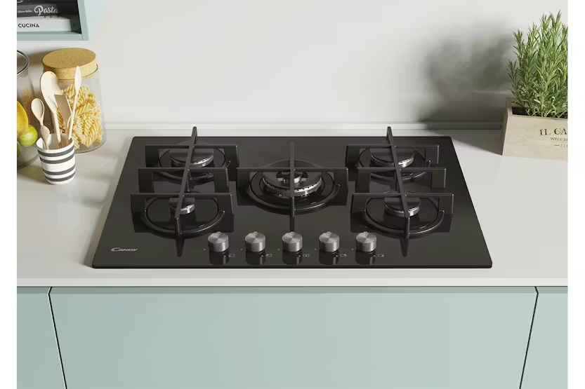 Candy 75cm Gas Hob | CVG74WPB
