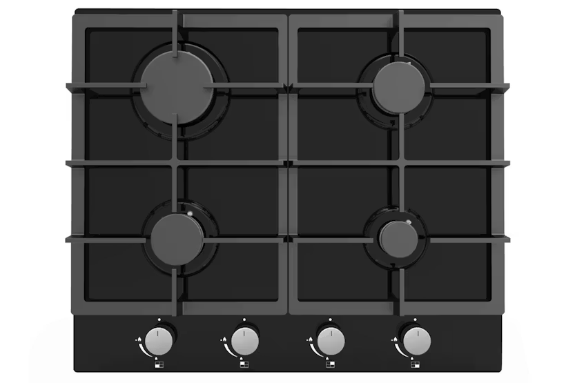 Cata 60cm Gas on Glass Hob | GOG60BK