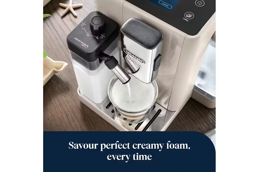 De'Longhi Rivelia Fully Automatic Bean-to-Cup Coffee Machine | EXAM440.55.BG | Sand Beige