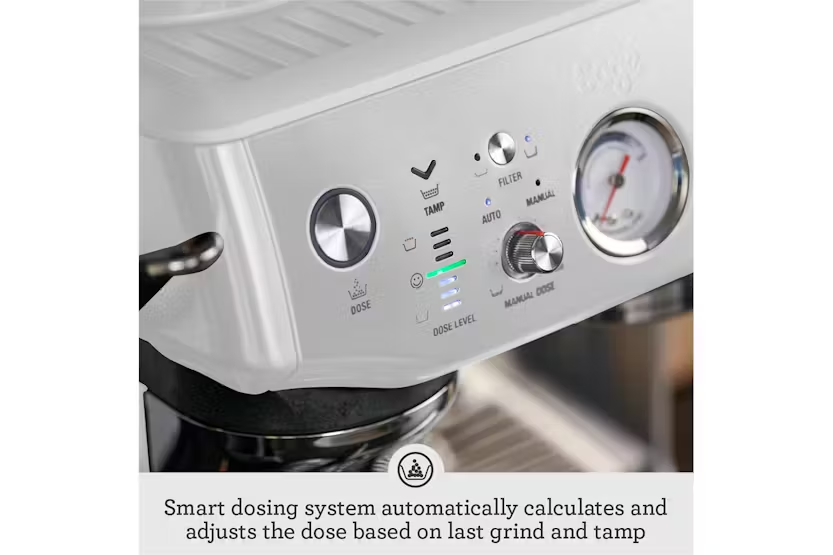 Sage The Barista Express Impress Espresso Coffee Machine | Sea Salt