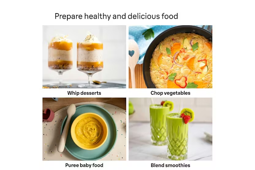 Braun MultiQuick 7 Hand Blender | MQ7045X | Premium Black/Brushed Stainless Steel