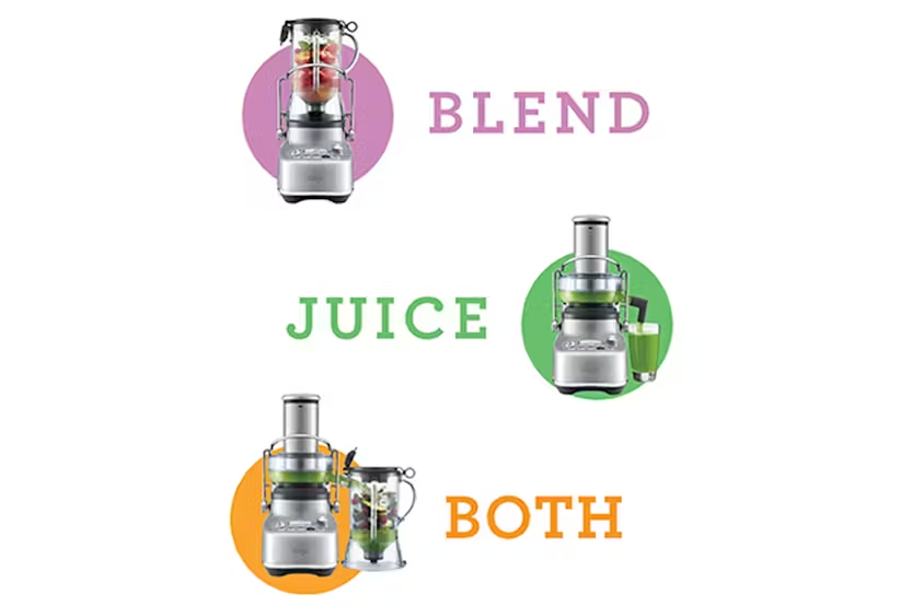 Sage The 3x Bluicer Pro Blender | SJB815BSS2GUK1 | Brushed Stainless Steel