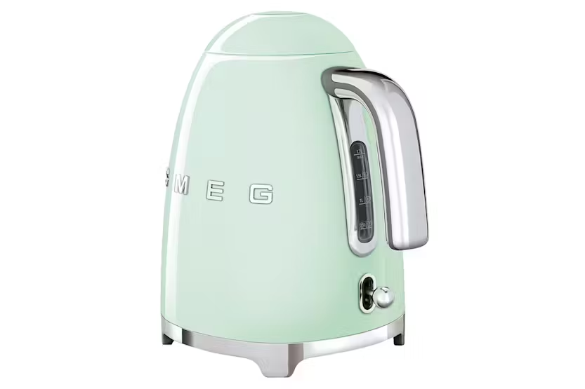 Smeg 1.7L 50's Style Kettle | KLF03PGUK | Pastel Green