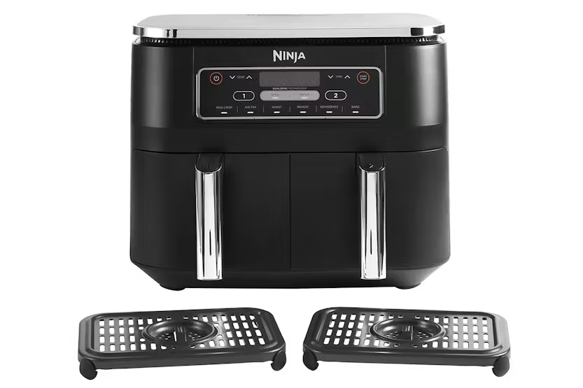 Ninja 7.6L Foodi Dual Zone Air Fryer | AF300UK | Black