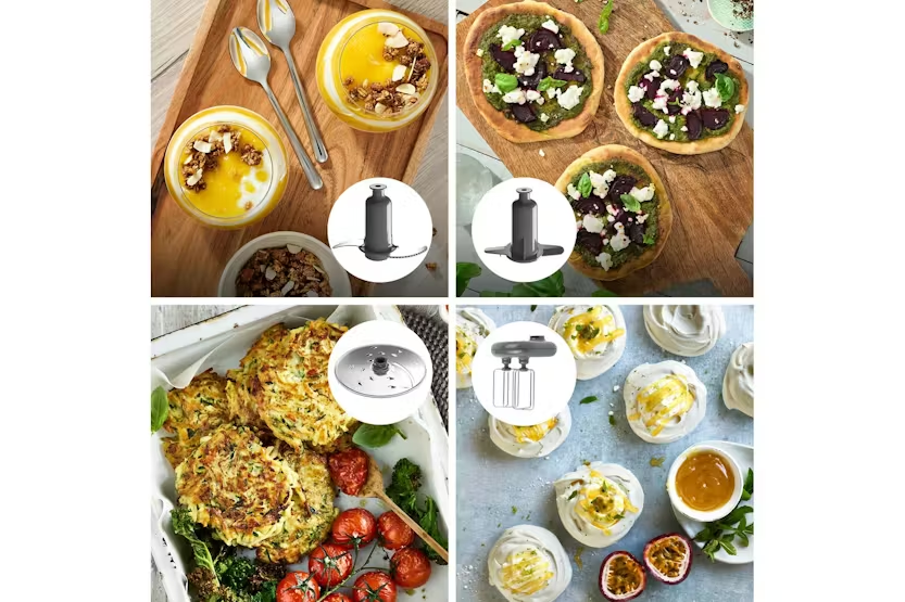 Kenwood MultiPro OneTouch Food Processor & Blender | FDM73.850SS | Black/Brushed Stainless Steel