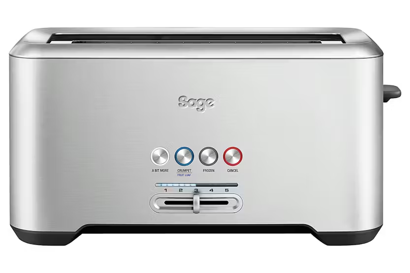Sage Bit More Toaster 4 Slice | Silver