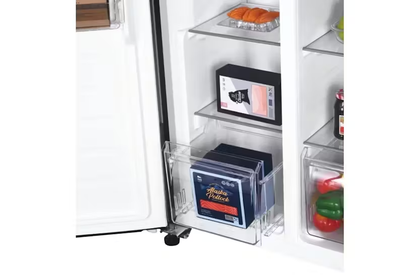 Candy Side by Side Freestanding Refrigerator | CHSBSV5172EBKN