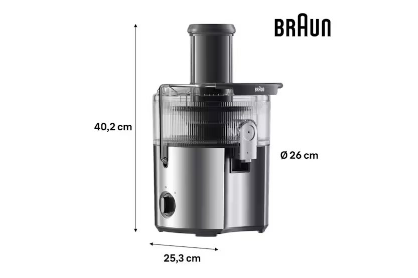 Braun MultiJuice 7 Spin Juicer - FastXtract & ColdXtract Technology | SJ7000GY