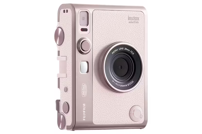 Fujifilm  Instax Mini Evo Camera | Gentle Rose