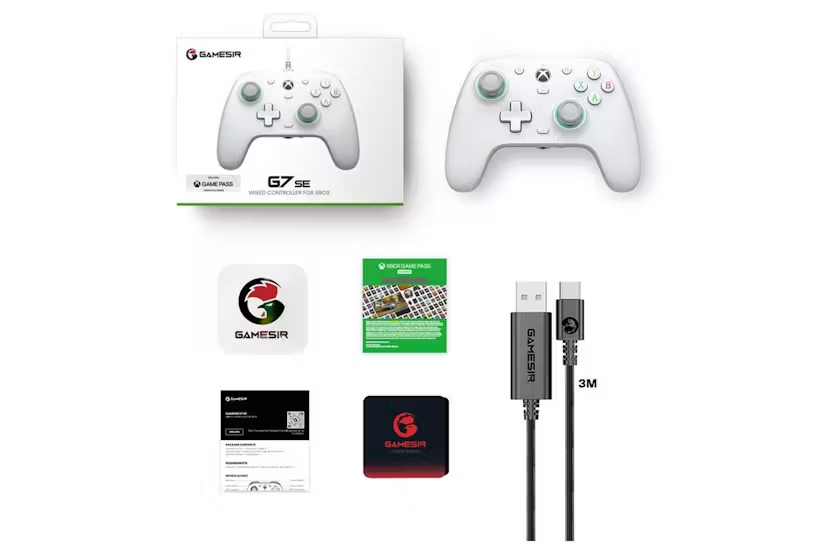 GameSir G7 SE Xbox Wired Controller | White