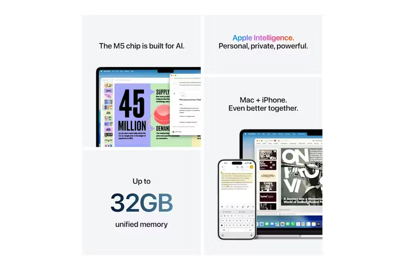 MacBook Air 13" | M5 | 10-Core CPU | 24GB | 1TB | Sky Blue (2026)