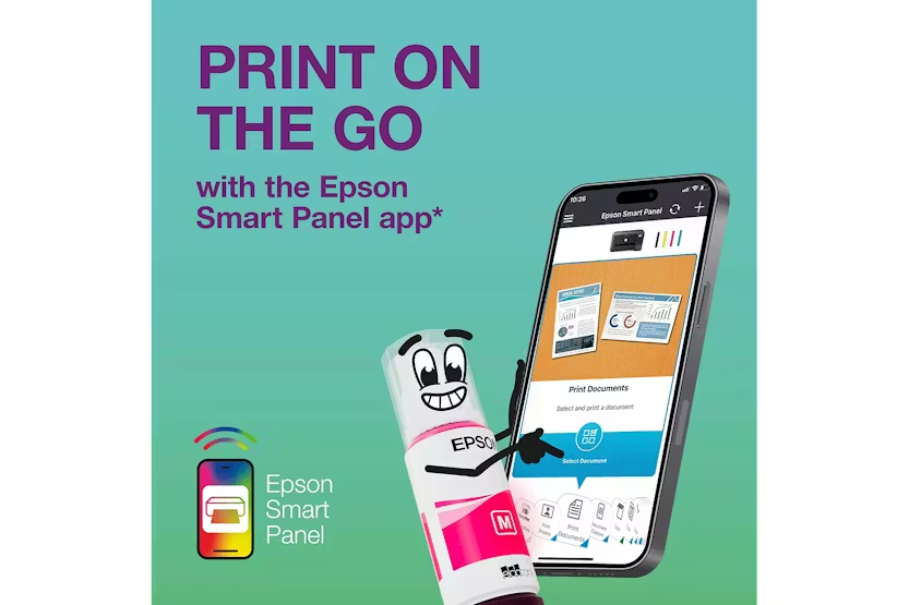 Epson EcoTank ET-1810 A4 Wi-Fi Ink Printer |  Black