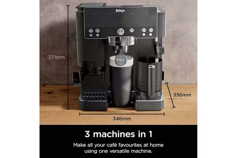 Ninja Luxe Cafe Premier Espresso Coffee Machine | ES601UKBK