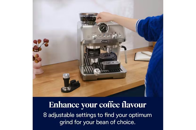 De'Longhi La Specialista Arte Evo Bean-to-Cup Espresso Coffee Machine | EC9255.M | Stainless Steel