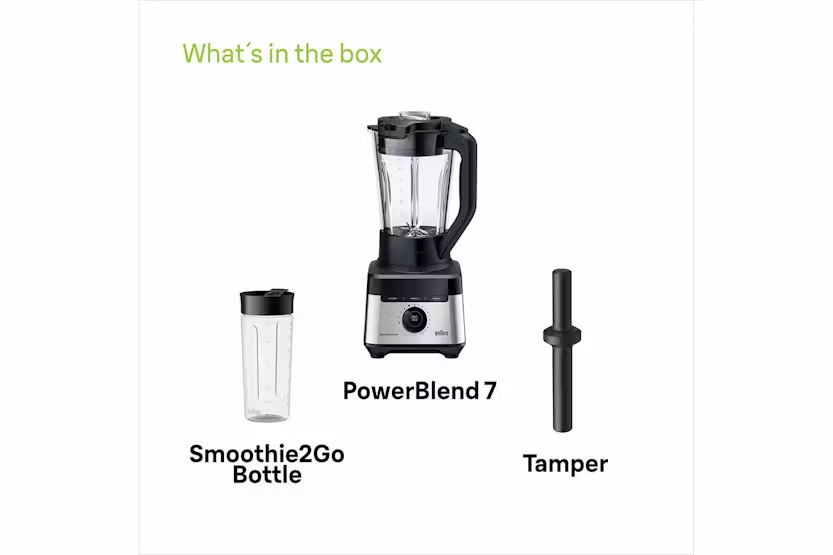 Braun PowerBlend 7 Jug blender 1400W | JB7551BK | Black