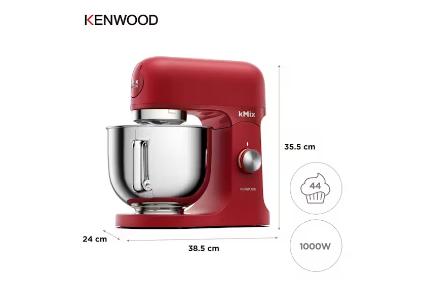 Kenwood kMix Stand Mixer | Bold Red