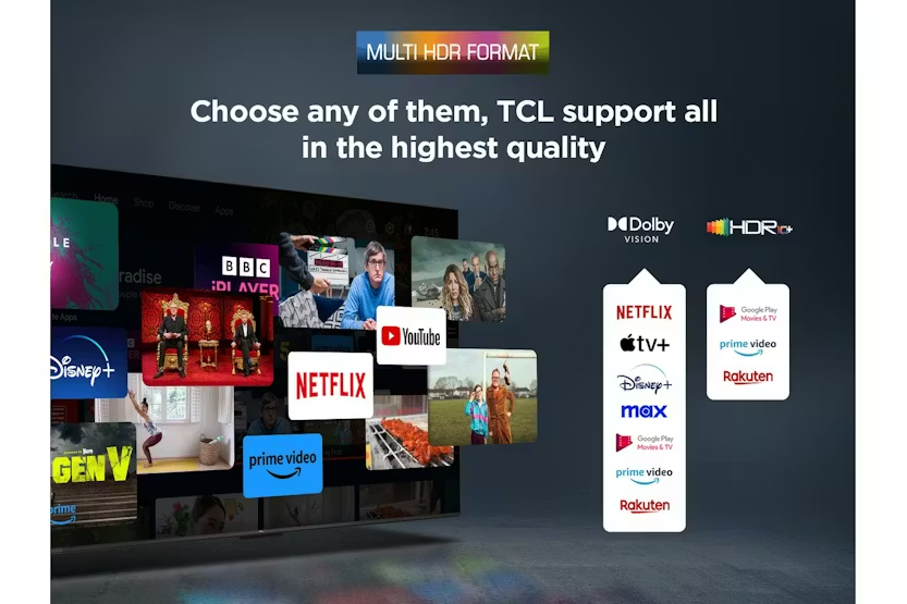 TCL 65'' Direct LED 4K HDR Smart TV 2025 | 65V6C