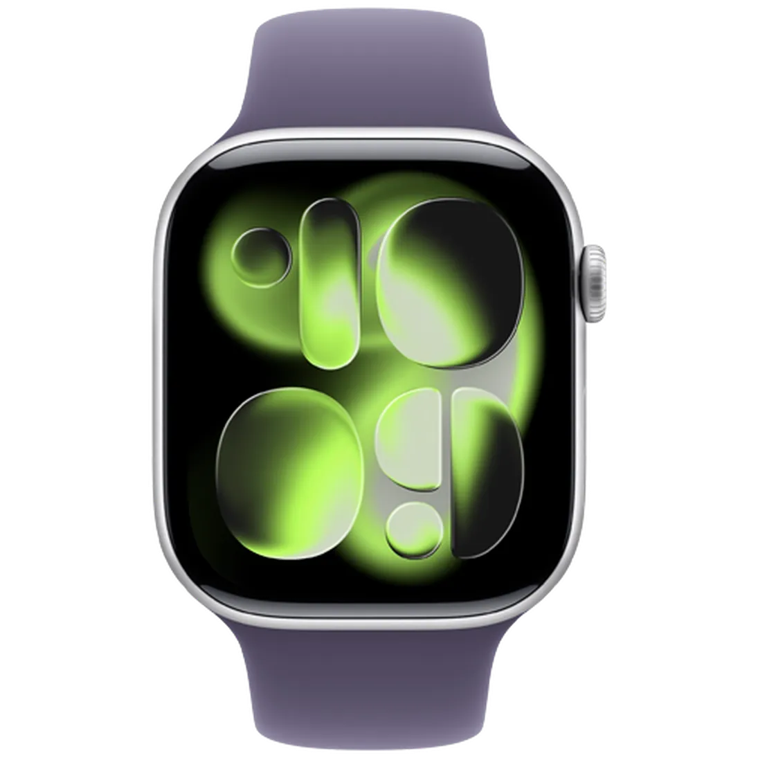 Apple Watch Series 11 46mm 5G Silver (Purple Rubber Strap M/L)