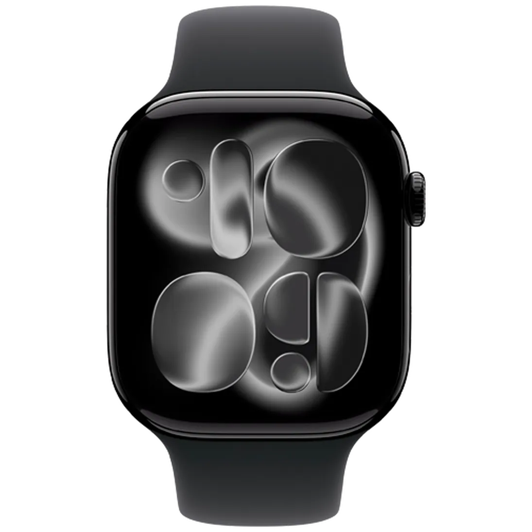 Apple Watch Series 11 46mm 5G Black (Black Rubber Strap S/M)