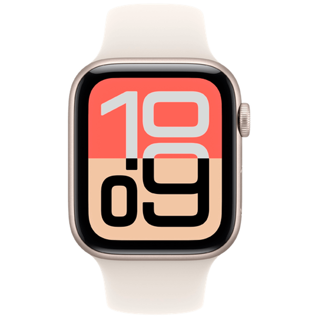 Apple Watch SE 3 44mm 5G Gold (Beige Rubber Strap M/L)