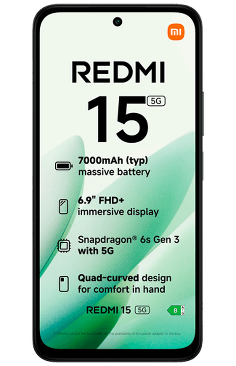 Xiaomi Redmi 15 5G 128GB Black