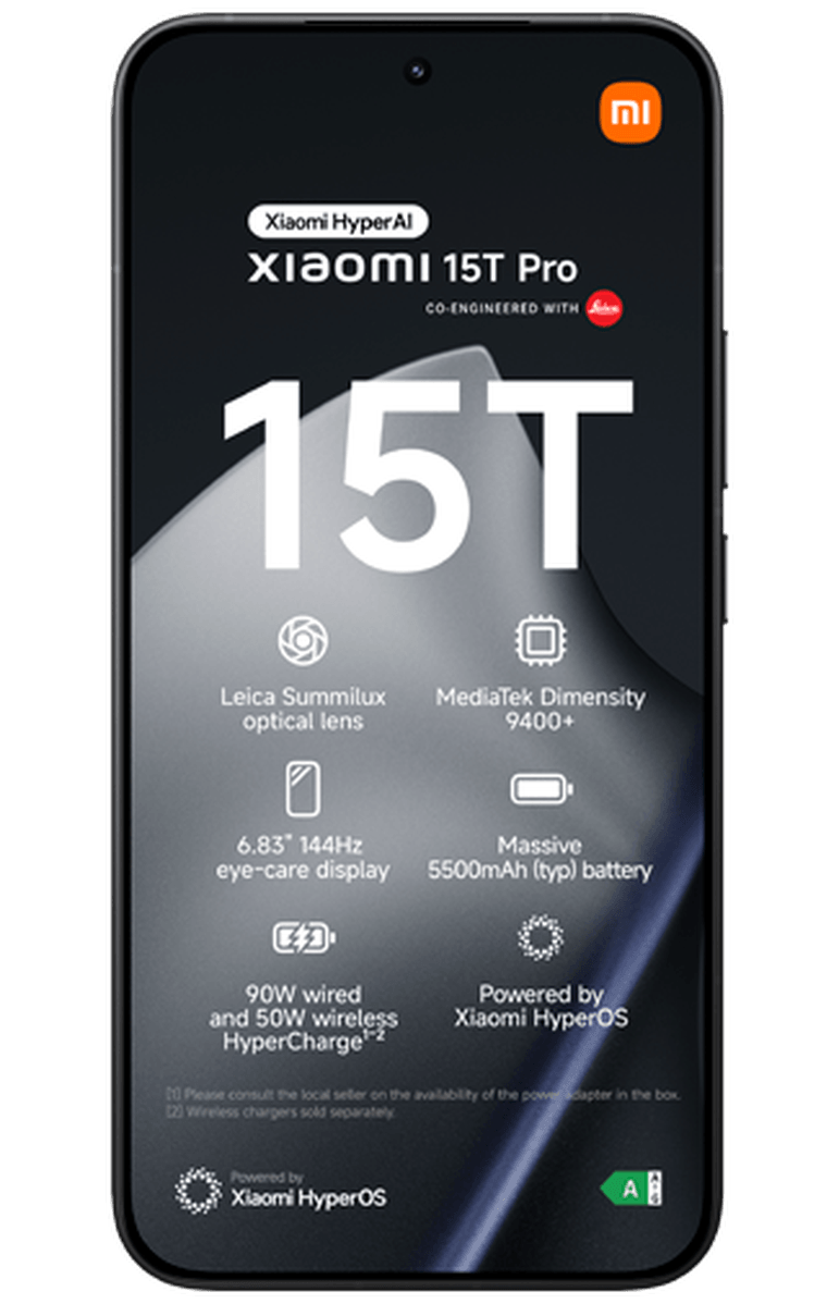 Xiaomi 15T Pro 12GB/1TB Black