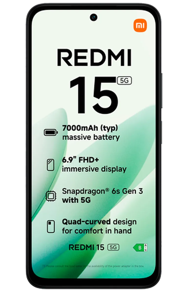 Xiaomi Redmi 15 5G 256GB Black