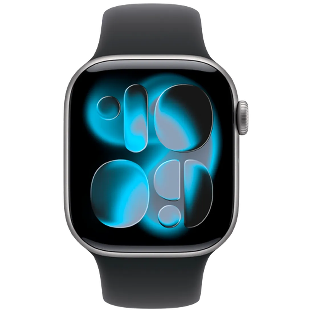 Apple Watch Series 11 42mm Grey (Black Rubber Strap M/L)