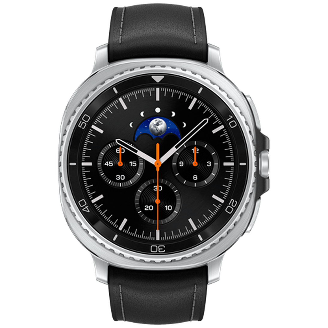 Samsung Galaxy Watch 8 Classic Silver (Black Strap)