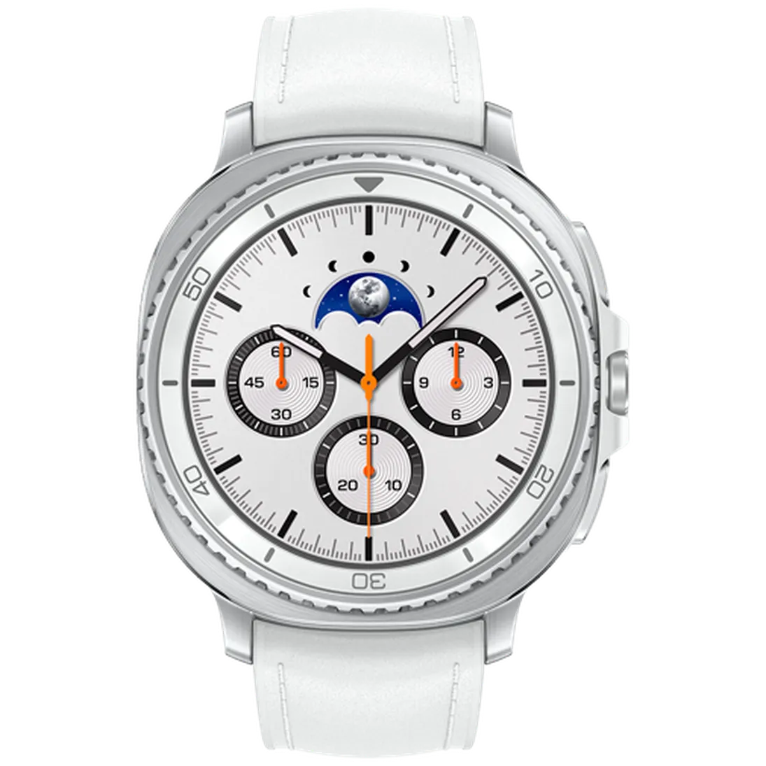 Samsung Galaxy Watch 8 Classic 4G Silver (White Strap)