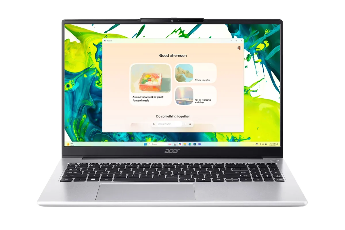 Acer Aspire Lite 15.6" AMD Ryzen 5 | 8GB | 512GB | Silver | AMD Radeon