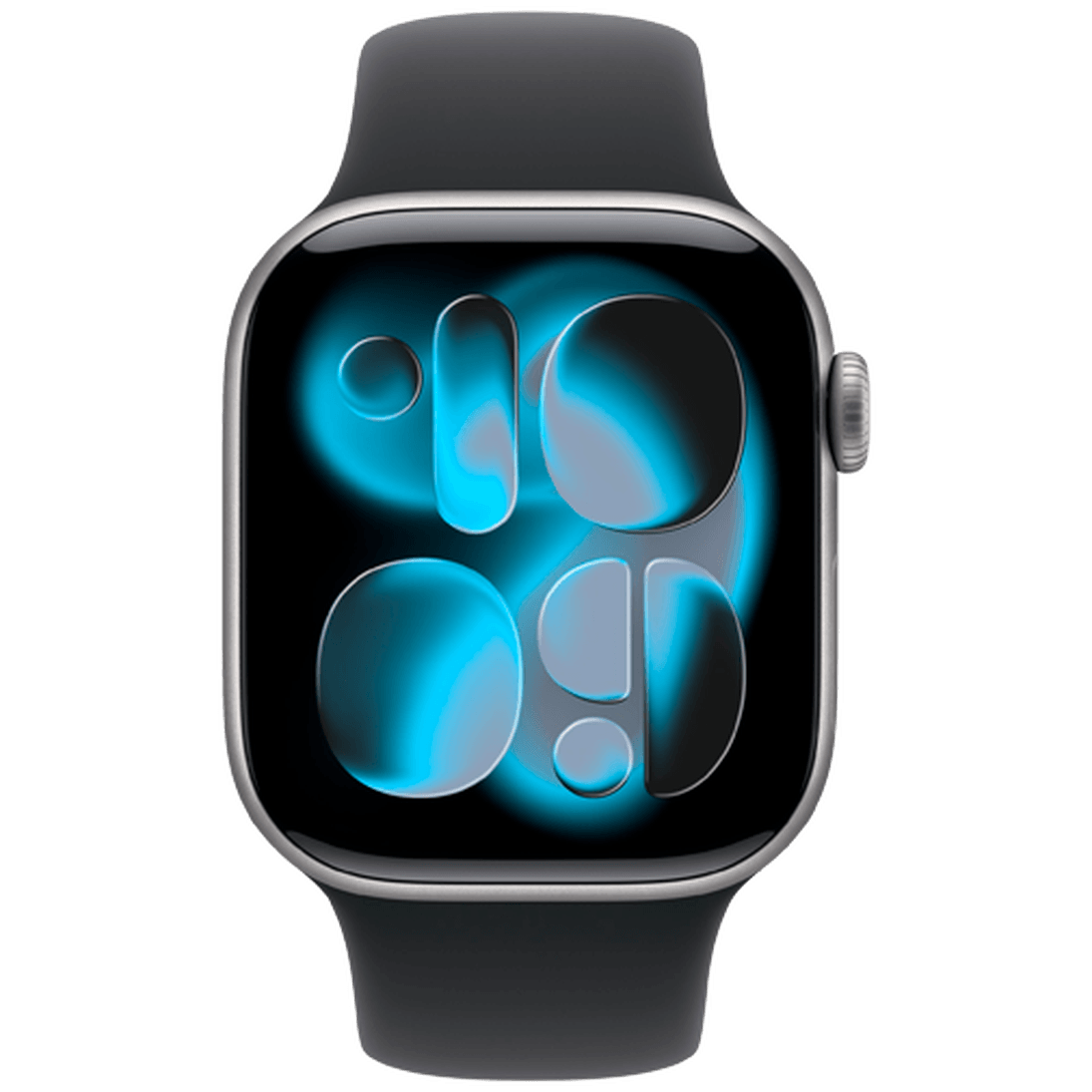 Apple Watch Series 11 42mm Grey (Black Rubber Strap M/L)