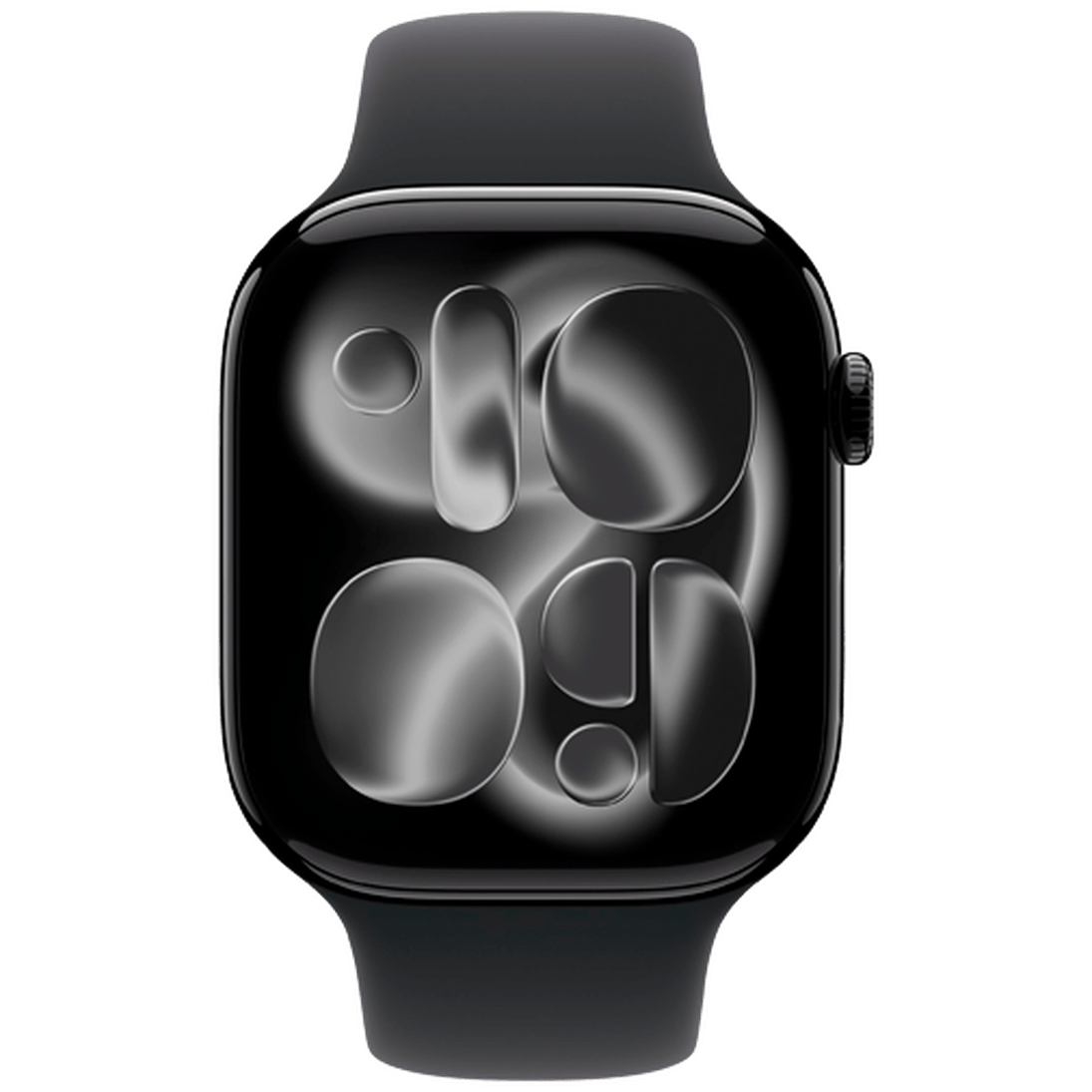 Apple Watch Series 11 46mm Black (Black Rubber Strap S/M)