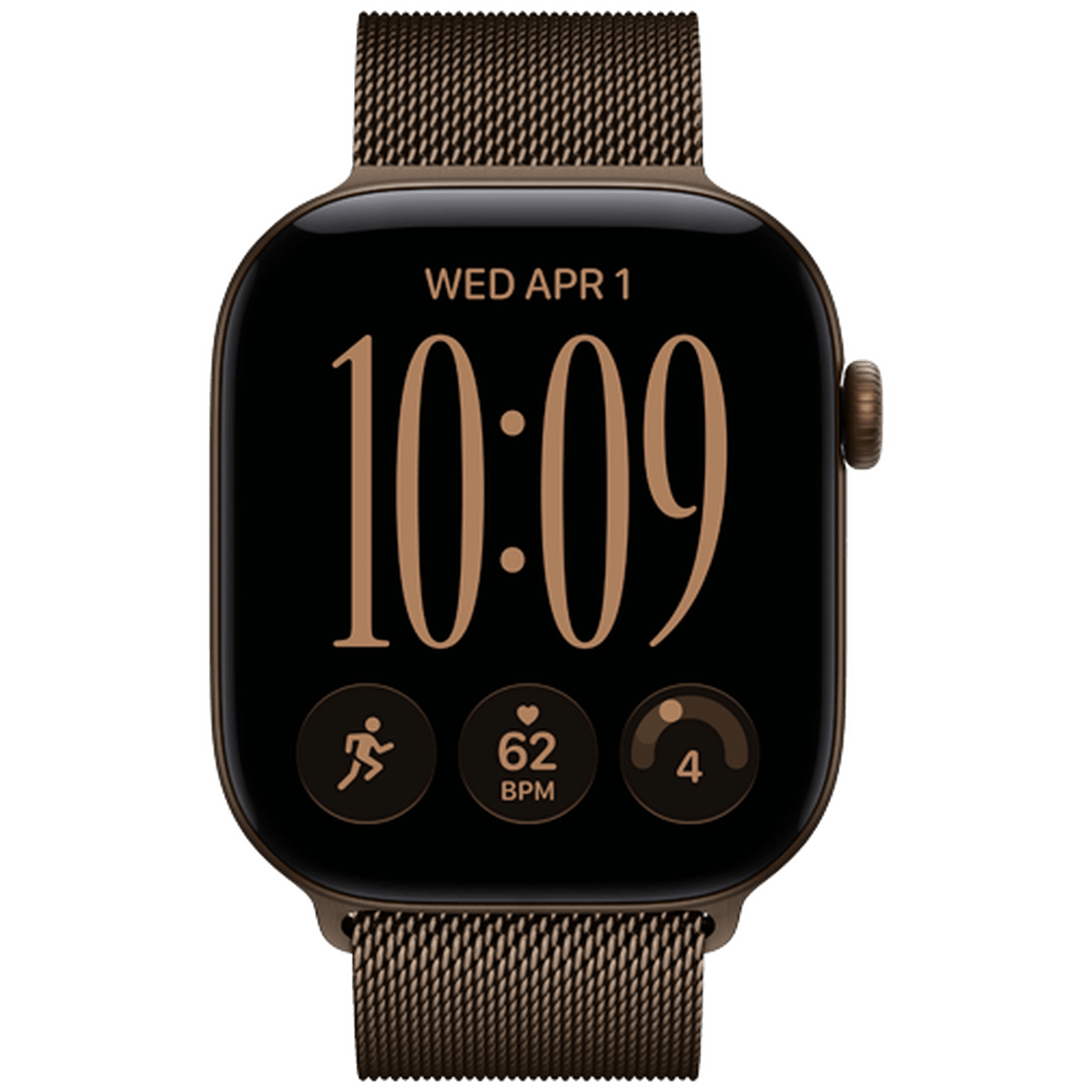 Apple Watch Series 12 42mm 5G Bronze (Bronzen Milanese Strap)