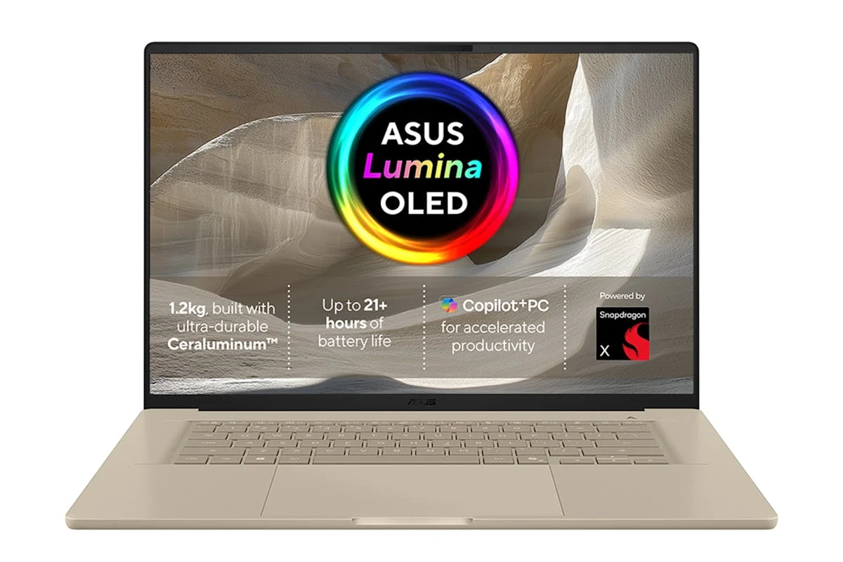 ASUS Zenbook A16 UX3607QA 16" Snapdragon X1 | Copilot+ PC | 16GB | 512GB | Beige