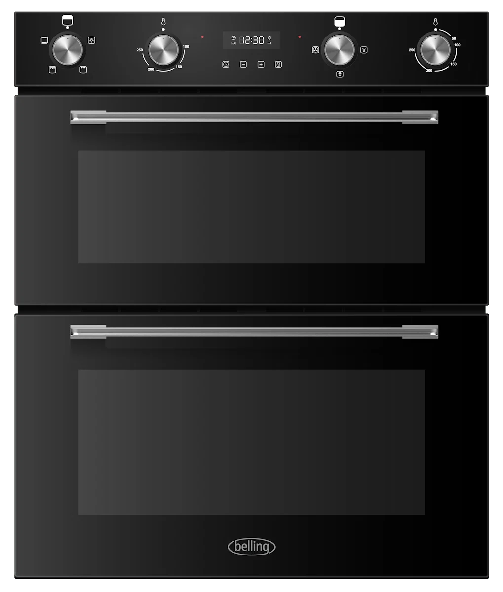 Belling Built-in Double Oven | BI704FPBK