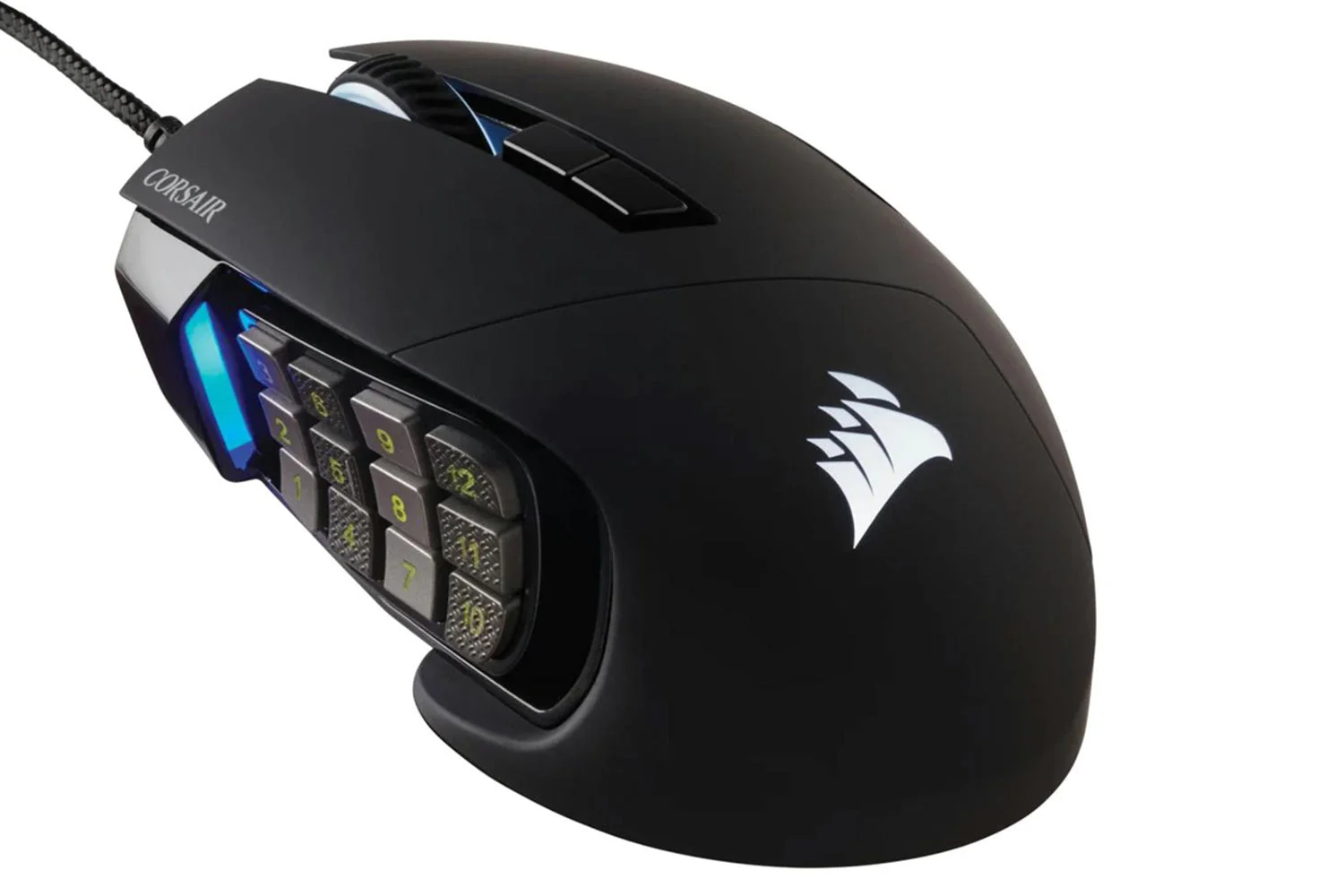 Corsair Scimitar RGB Elite Optical MOBA/MMO Gaming Mouse | Black