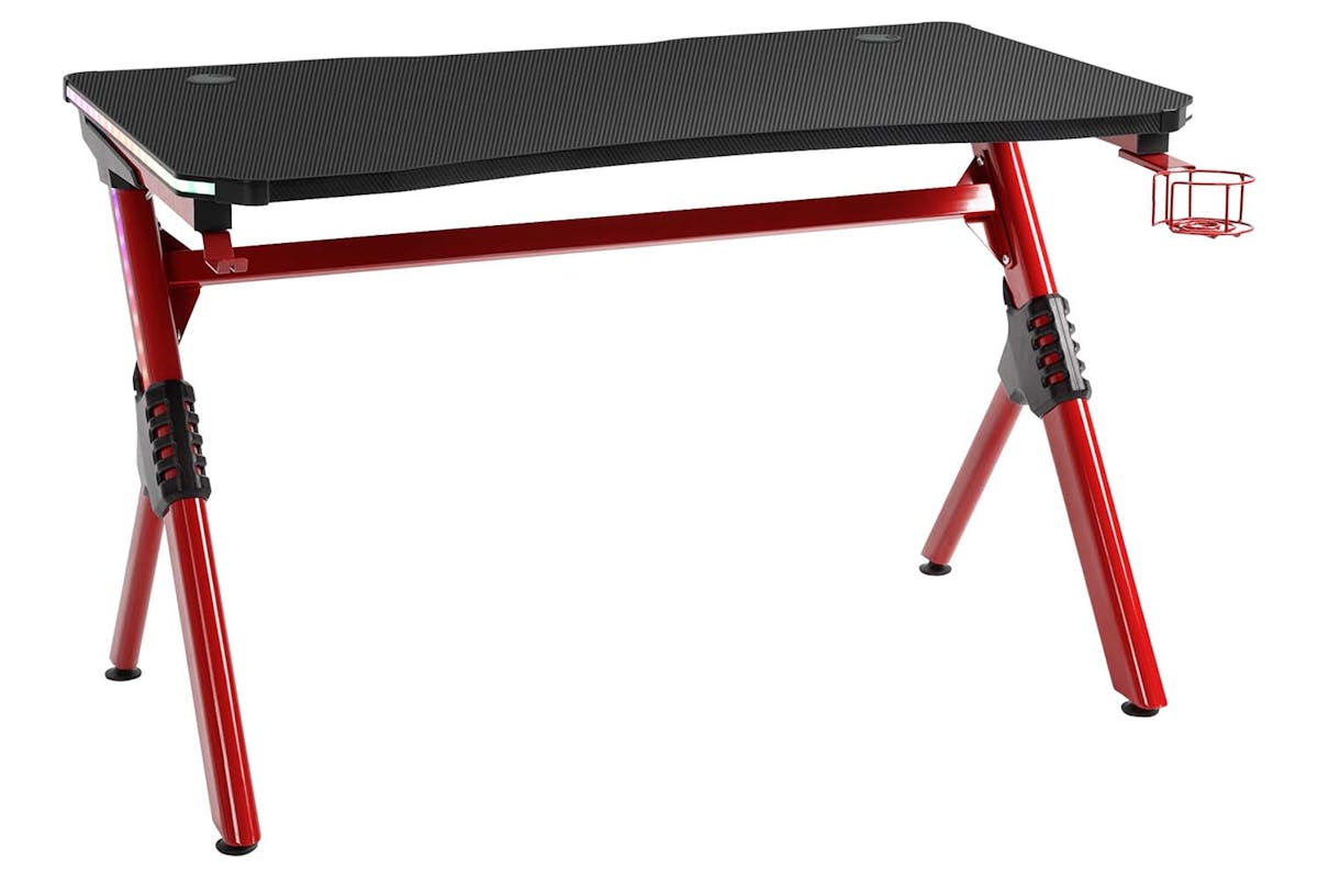 Homcom Gaming Computer Desk | Black/Red