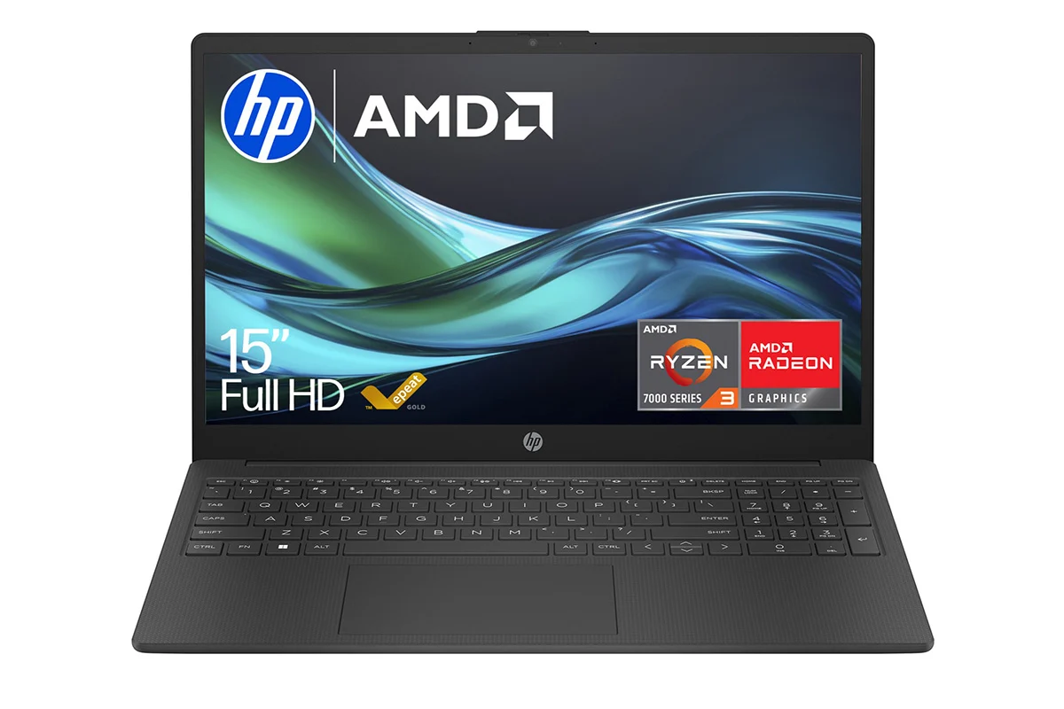 HP 15" AMD Ryzen 3 | 8GB | 256GB | Jet Black