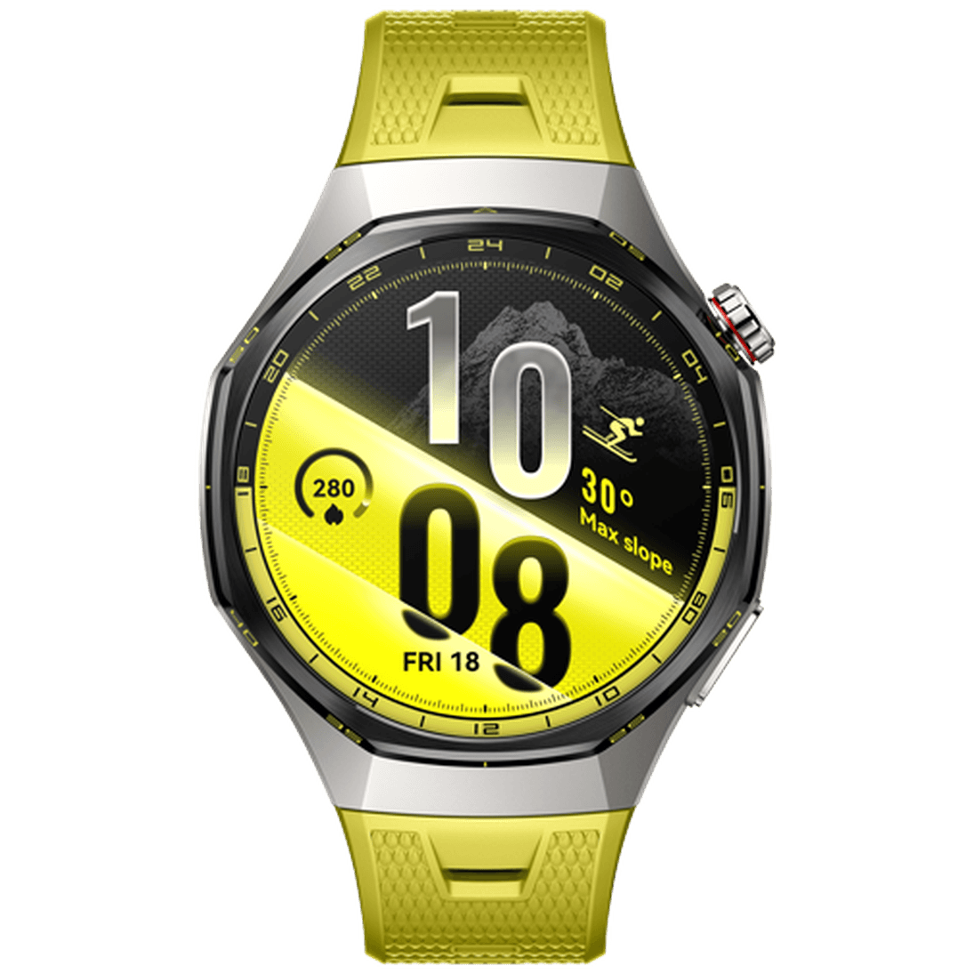 Huawei Watch GT 7 Pro 46mm Silver (Yellow Strap)