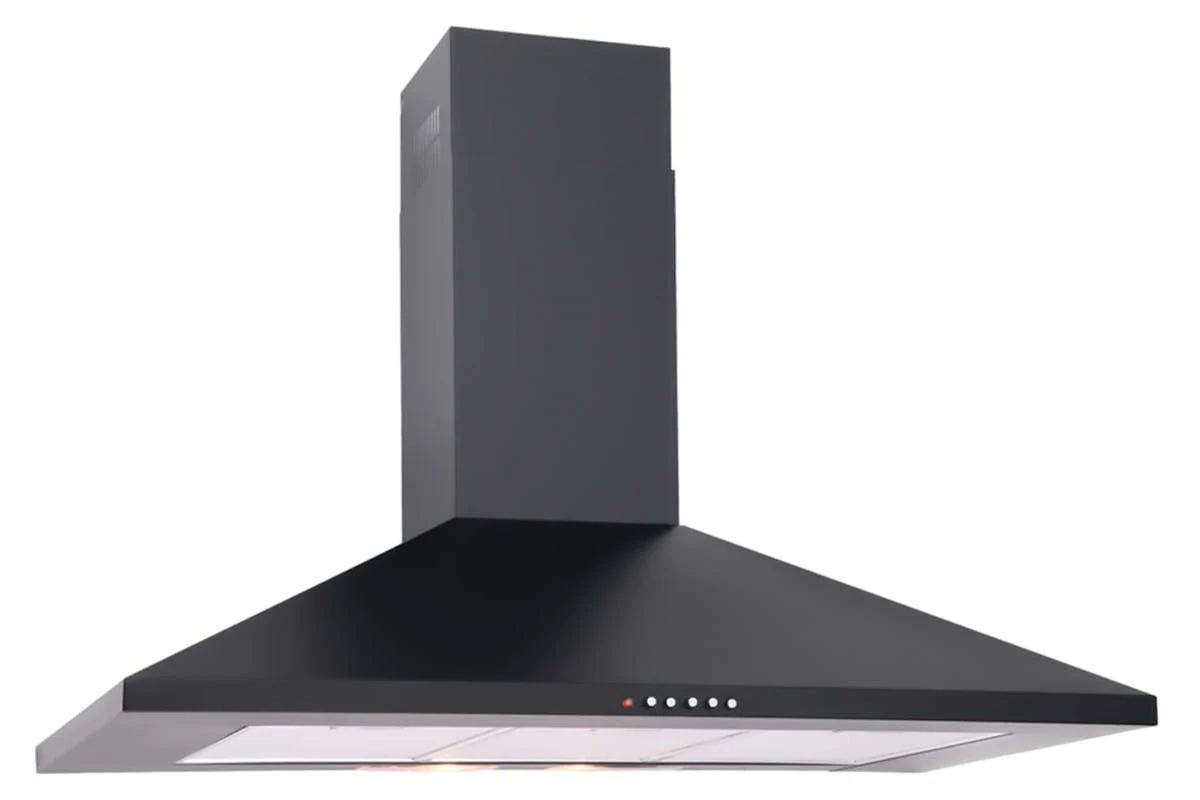 Luxair 80cm Premium Chimney Hood | LA-80-STD-BLK