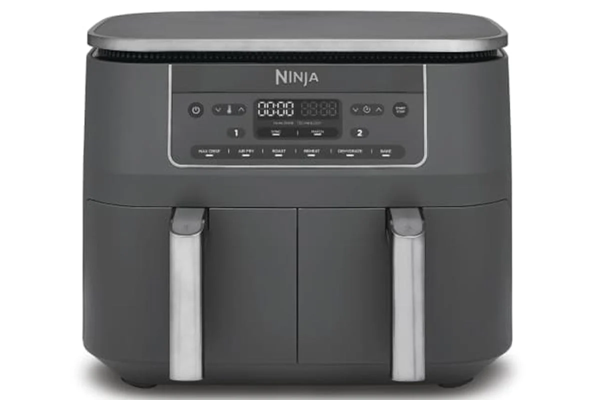 Ninja 6-in-1 Dual Zone Air Fryer | Gun Metal Grey