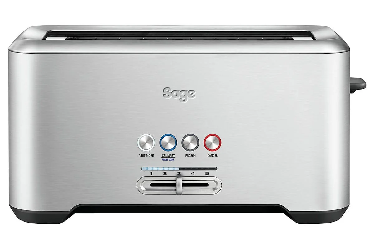Sage Bit More Toaster 4 Slice | Silver