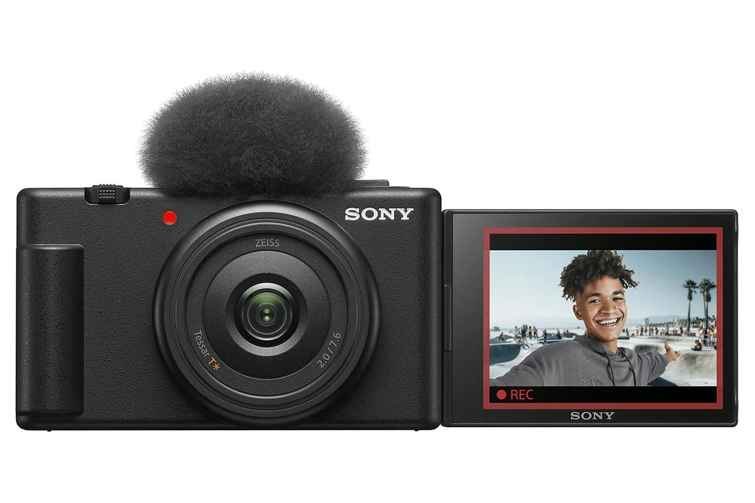 Sony Vlog ZV-1F Compact Digital Camera | Black