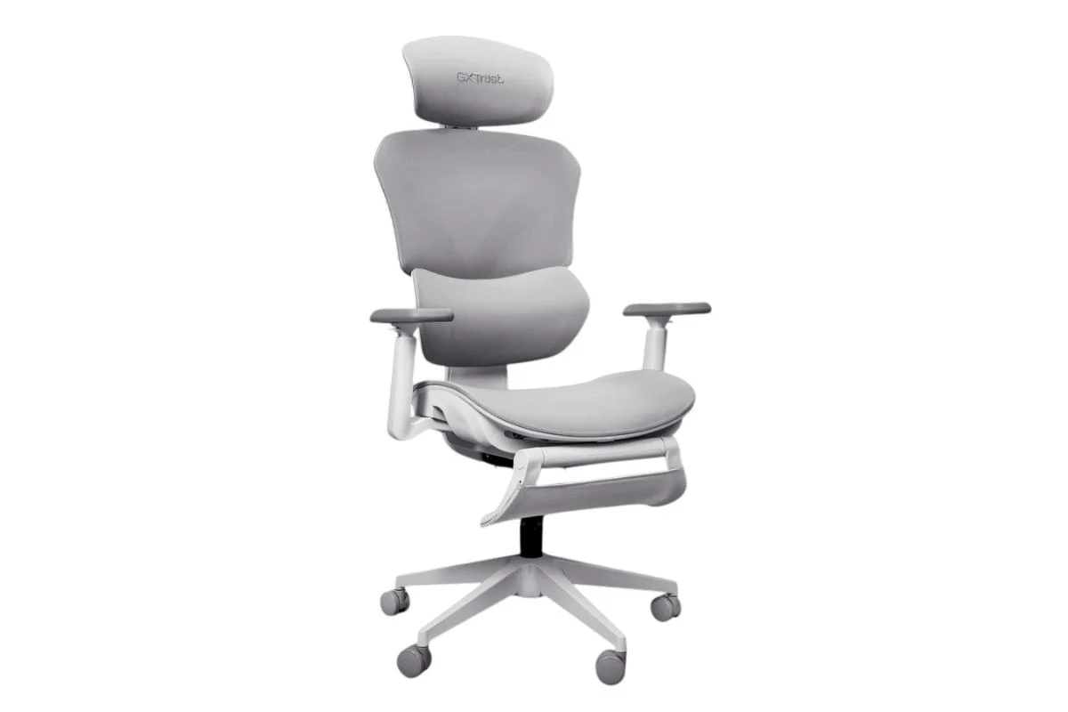 Trust GXT725W Rivara Mesh Chair | Gaming Chair | White