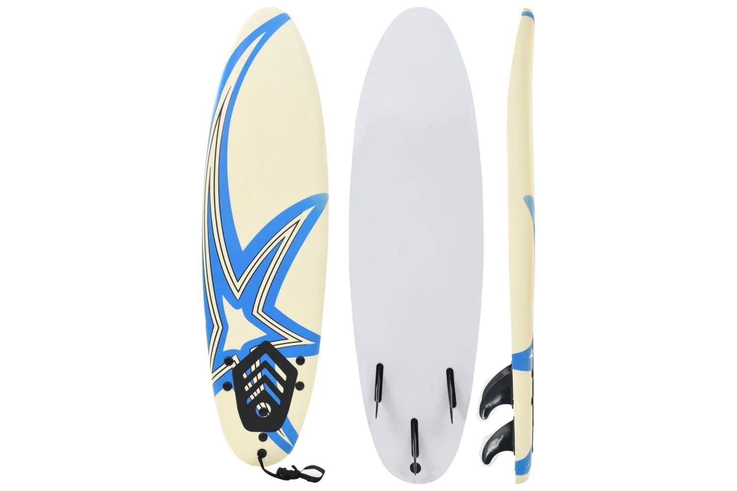 vidaXL 91689 Surfboard 170cm Star